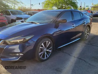 2017 Nissan Maxima S with VIN 1N4AA6AP2HC412419, listed as a Copart auction lot 56523665 with 53,456 mi miles and Clean Title. Bid and sale history available at DreamBid. Image 2.