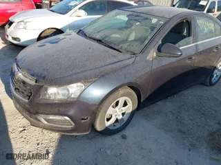 2016 Chevrolet Cruze Limited LT with VIN 1G1PE5SB2G7194424, listed as a IAAI auction lot 41773089 with 107,795 mi miles. Bid and sale history available at carsss.com. Image 2.