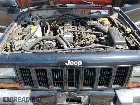 2001 Jeep Cherokee Sport with VIN 1J4FF48S51L548933, listed as a Copart auction lot 60962095 with 175,352 mi miles and Clean title. Bid and sale history available at DreamBid. Image 12.