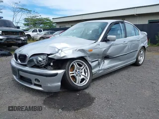 2002 BMW 3 Series 330i with VIN WBAEV53402KM15066, listed as a IAAI auction lot 42053080 with Not Provided miles and . Bid and sale history available at carsss.com. Image 2.