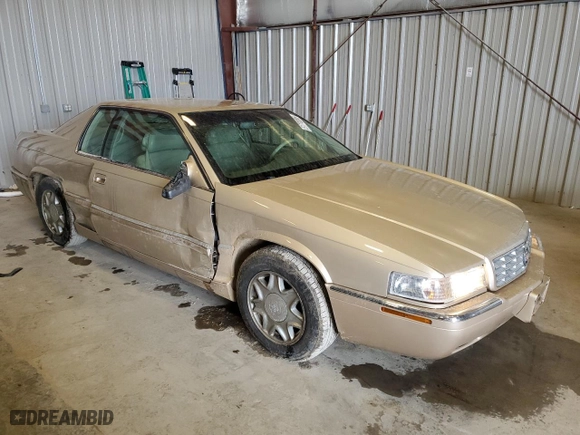 1997 Cadillac Eldorado ESC with VIN 1G6EL12Y2VU617375, listed as a Copart auction lot 51770285 with 133,140 mi miles and Non Repairable. Bid and sale history available at carsss.com. Image 4.