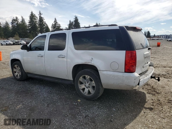 2007 GMC Yukon XL SLT with VIN 1GKFC16097R192754, listed as a Copart auction lot 46148975 with 0 mi miles and Salvage Title. Bid and sale history available at carsss.com. Image 2.