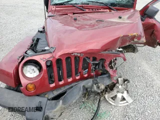 2013 Jeep Wrangler Unlimited Sahara with VIN 1C4BJWEG6DL548801, listed as a Copart auction lot 54563075 with Not provided miles and Salvage title. Bid and sale history available at DreamBid. Image 11.