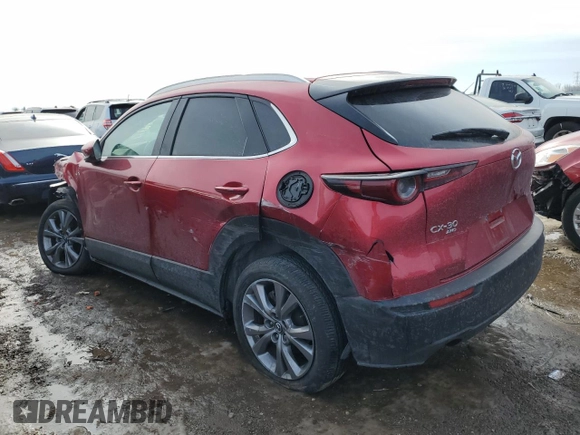 2023 Mazda CX-30 S Select with VIN 3MVDMBBM2PM553921, listed as a Copart auction lot 46175765 with 8,737 mi miles and Salvage Title. Bid and sale history available at DreamBid. Image 2.