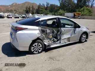 2017 Toyota Prius Two with VIN JTDKARFU4H3542555, listed as a Copart auction lot 61615895 with 52,600 mi miles and Salvage title. Bid and sale history available at DreamBid. Image 3.