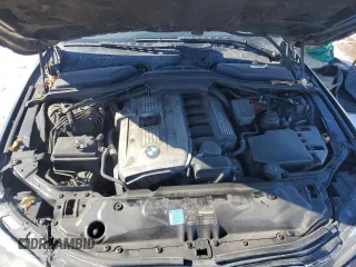 2007 BMW 5 Series 525i with VIN WBANE53537CW67100, listed as a Copart auction lot 45993465 with 145,939 mi miles and Salvage Title. Bid and sale history available at carsss.com. Image 13.