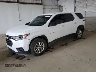 2020 Chevrolet Traverse LS with VIN 1GNERFKW2LJ189790, listed as a Copart auction lot 54840905 with Not provided miles and Salvage title. Bid and sale history available at DreamBid. Image 1.