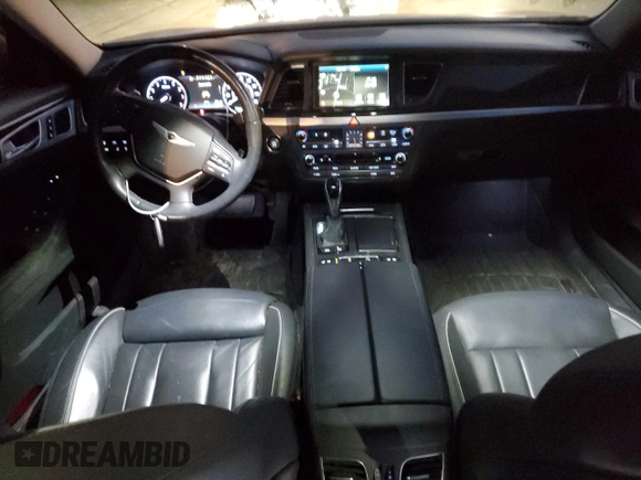 2015 Hyundai Genesis 3.8L with VIN KMHGN4JE5FU087568, listed as a Copart auction lot 81999524 with 70,739 mi miles and Salvage Title. Bid and sale history available at carsss.com. Image 8.