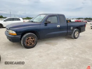 2001 Dodge Dakota with VIN 1B7GL22X61S344255, listed as a Copart auction lot 72901294 with 155,828 mi miles and Salvage Title. Bid and sale history available at carsss.com. Image 1.