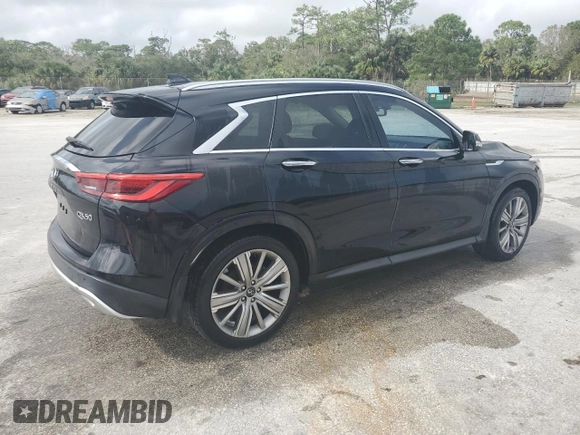 2021 Infiniti QX50 Essential z VIN 3PCAJ5CA7MF115026, wystawiony jako Copart lot #76172684 z przebiegiem 79 916 mil mil oraz Nie do naprawy • Non repairable. Historia ofert i sprzedaży dostępna na DreamBid. Obrazek 3.