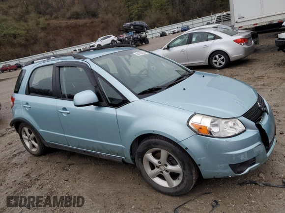 2009 Suzuki SX4 Man AWD with VIN JS2YB413796204498, listed as a Copart auction lot 84153634 with 137,095 mi miles and Salvage Title. Bid and sale history available at carsss.com. Image 4.