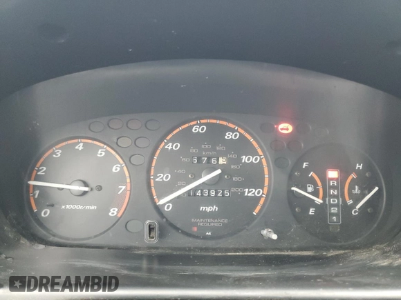 1999 Honda CR-V LX with VIN JHLRD2843XC011570, listed as a Copart auction lot 46330315 with 143,925 mi miles and Salvage Title. Bid and sale history available at carsss.com. Image 9.