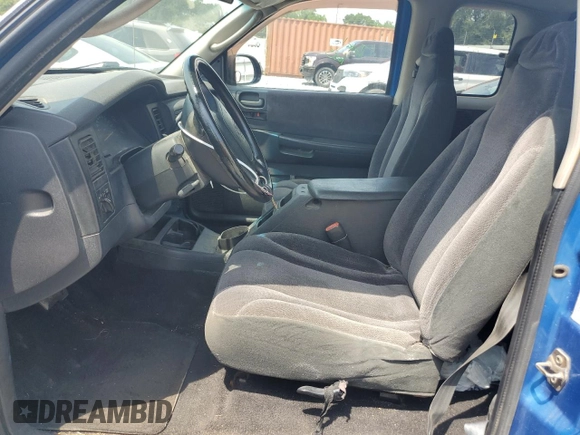 2001 Dodge Dakota Sport z VIN 1B7GG22N61S246488, wystawiony jako Copart lot #55650825 z przebiegiem 142 192 mil mil oraz Szkoda całkowita • Salvage title. Historia ofert i sprzedaży dostępna na DreamBid. Obrazek 7.