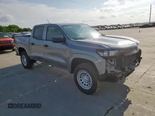 2024 Chevrolet Colorado 2WD Work Truck z VIN 1GCGSBECXR1232006, wystawiony jako Copart lot #59890485 z przebiegiem Nie podano mil oraz Szkoda całkowita • Salvage title. Historia ofert i sprzedaży dostępna na DreamBid. Obrazek 4.