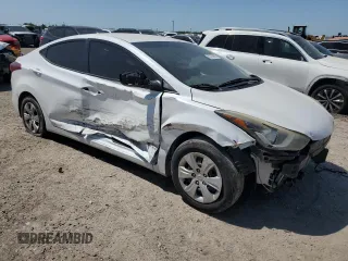 2016 Hyundai Elantra SE with VIN 5NPDH4AE0GH750961, listed as a Copart auction lot 52159865 with 150,489 mi miles and Salvage Title. Bid and sale history available at DreamBid. Image 4.