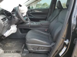 2025 Infiniti QX60 Luxe with VIN 5N1AL1FS5SC348500, listed as a Copart auction lot 54202275 with 2,172 mi miles and Salvage title. Bid and sale history available at DreamBid. Image 7.