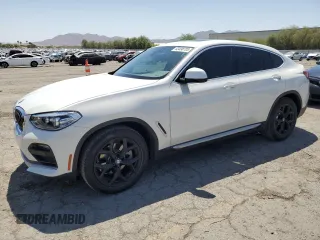 2020 BMW X4 xDrive30i with VIN 5UX2V1C08L9C48350, listed as a Copart auction lot 63498705 with 33,164 mi miles and Salvage title. Bid and sale history available at DreamBid. Image 1.