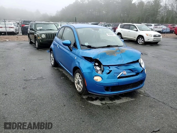 2015 FIAT 500 Pop with VIN 3C3CFFAR2FT613524, listed as a Copart auction lot 49946945 with 144,570 mi miles and Salvage Title. Bid and sale history available at carsss.com. Image 11.