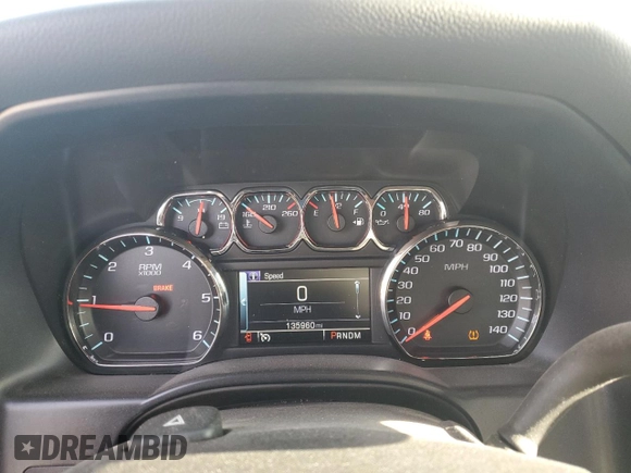 2014 Chevrolet Silverado 1500 LT with VIN 1GCVKREC9EZ418308, listed as a Copart auction lot 50365965 with 135,960 mi miles and Salvage Title. Bid and sale history available at DreamBid. Image 9.