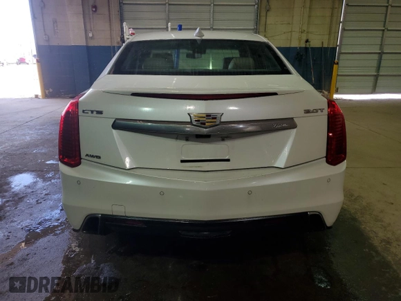 2018 Cadillac CTS Sedan Luxury AWD with VIN 1G6AX5SX7J0134094, listed as a Copart auction lot 50804555 with 47,242 mi miles and Clean Title. Bid and sale history available at carsss.com. Image 6.
