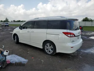 2016 Nissan Quest SL z VIN JN8AE2KP1G9151001, wystawiony jako Copart lot #54469405 z przebiegiem 136 396 mil mil oraz Szkody całkowita. Historia ofert i sprzedaży dostępna na DreamBid. Obrazek 2.