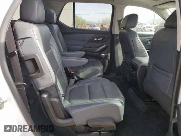 2019 Chevrolet Traverse Premier with VIN 1GNERKKW3KJ147054, listed as a Copart auction lot 59191225 with 112,436 mi miles and Salvage title. Bid and sale history available at DreamBid. Image 11.