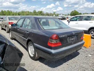 1998 Mercedes-Benz C 230/260/280/320 with VIN WDBHA23G1WA629062, listed as a Copart auction lot 55343095 with 99,364 mi miles and Clean Title. Bid and sale history available at carsss.com. Image 2.