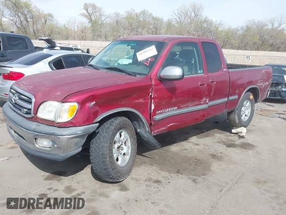 2001 Toyota Tundra SR5 with VIN 5TBRT34171S211237, listed as a IAAI auction lot 41980162 with 390,216 mi miles. Bid and sale history available at carsss.com. Image 16.