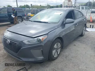 2017 Hyundai Ioniq Blue with VIN KMHC65LC0HU046457, listed as a IAAI auction lot 42029616 with 224,660 mi miles and . Bid and sale history available at DreamBid. Image 19.