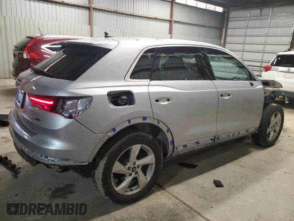 2022 Audi Q3 Premium Plus z VIN WA1BUCF30N1130534, wystawiony jako Copart lot #79628984 z przebiegiem 16 388 mil mil oraz Szkoda całkowita • Salvage title. Historia ofert i sprzedaży dostępna na DreamBid. Obrazek 3.