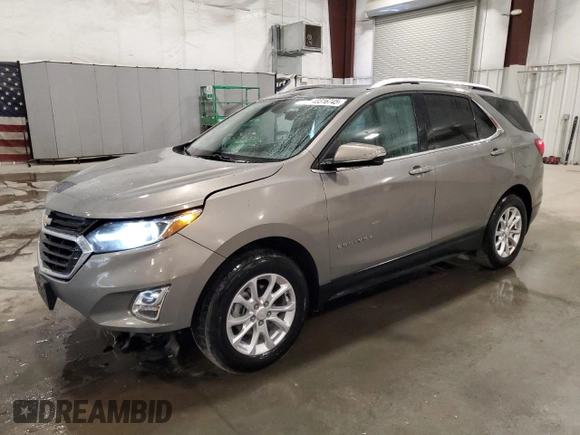 2019 Chevrolet Equinox LT with VIN 3GNAXUEV5KS584202, listed as a Copart auction lot 48316745 with 92,454 mi miles and Salvage Title. Bid and sale history available at carsss.com. Image 1.