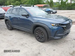 2024 Mazda CX-50 S Select with VIN 7MMVABAM1RN199589, listed as a IAAI auction lot 42167453 with 19,625 mi miles and . Bid and sale history available at DreamBid. Image 1.