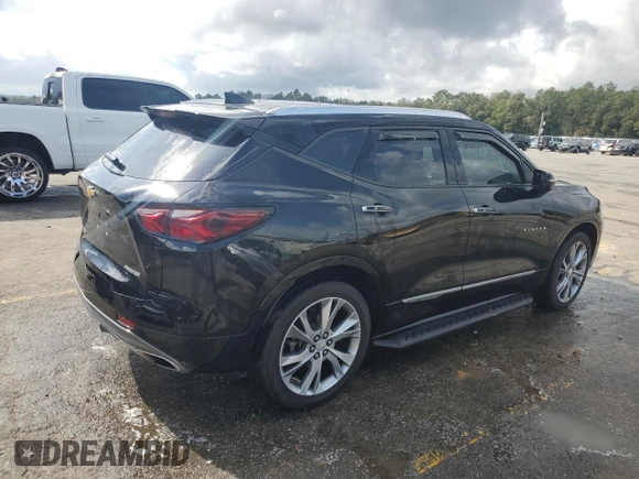 2019 Chevrolet Blazer Premier with VIN 3GNKBFRS1KS605089, listed as a Copart auction lot 44429355 with 28,665 mi miles and Salvage title. Bid and sale history available at DreamBid. Image 3.