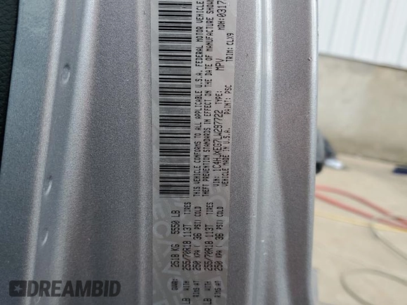 2020 Jeep Wrangler Unlimited Sahara with VIN 1C4HJXEG7LW297722, listed as a Copart auction lot 55295025 with 69,064 mi miles and Salvage title. Bid and sale history available at DreamBid. Image 13.