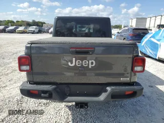 2021 Jeep Gladiator Overland z VIN 1C6HJTFG0ML574762, wystawiony jako Copart lot #54728225 z przebiegiem 32 284 mil mil oraz Szkoda całkowita • Salvage title. Historia ofert i sprzedaży dostępna na DreamBid. Obrazek 6.