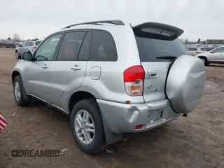 2003 Toyota RAV4 with VIN JTEGH20V930117154, listed as a IAAI auction lot 41967497 with 215,312 mi miles. Bid and sale history available at carsss.com. Image 3.