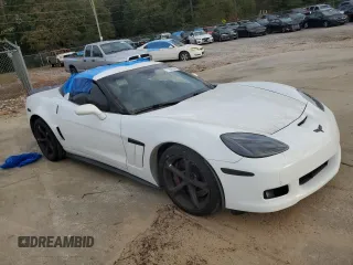 2012 Chevrolet Corvette Z16 Grand Sport 3LT with VIN 1G1YW2DW2C5106722, listed as a Copart auction lot 77883044 with 125,642 mi miles and Salvage title. Bid and sale history available at DreamBid. Image 4.