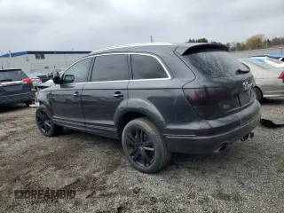2014 Audi Q7 with VIN WA1VGCFE4ED019313, listed as a Copart auction lot 46291515 with Not provided miles and Salvage title. Bid and sale history available at DreamBid. Image 2.
