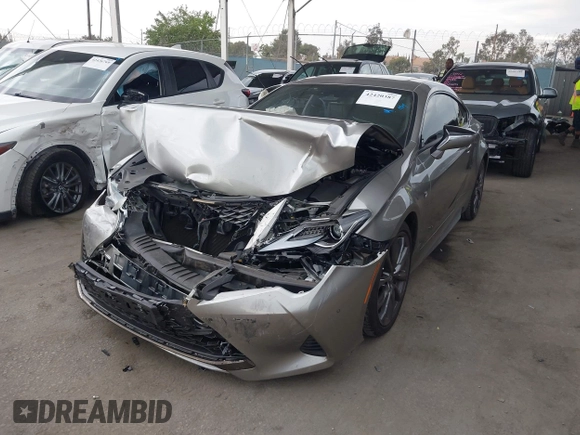 2022 Lexus RC 300 F Sport with VIN JTHGA5BC0N5012254, listed as a IAAI auction lot 42420387 with 11,139 mi miles and . Bid and sale history available at DreamBid. Image 17.