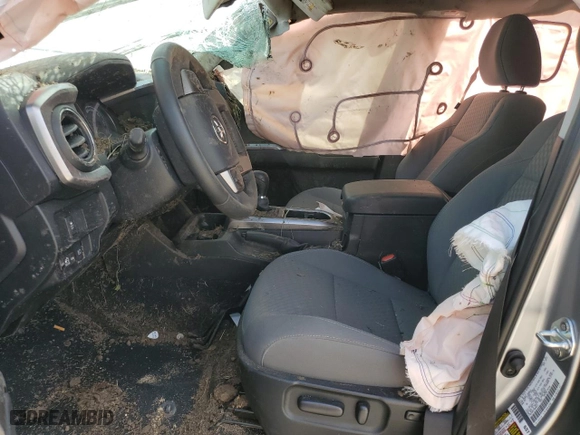 2023 Toyota Tacoma 2WD SR5 with VIN 3TMBZ5DN1PM040211, listed as a Copart auction lot 60635964 with 0 mi miles and Salvage Title. Bid and sale history available at carsss.com. Image 7.