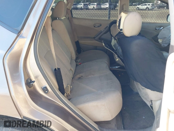 2013 Nissan Murano LE with VIN JN8AZ1MU8DW204307, listed as a IAAI auction lot 41968971 with 260,389 mi miles. Bid and sale history available at carsss.com. Image 8.