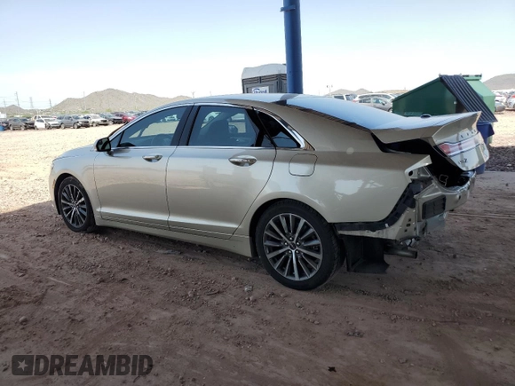 2017 Lincoln MKZ Premiere with VIN 3LN6L5A93HR665641, listed as a Copart auction lot 62921495 with 36,089 mi miles and Salvage title. Bid and sale history available at DreamBid. Image 2.