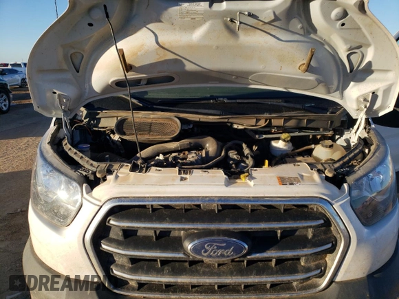 2020 Ford Transit Cargo with VIN 1FTBR1C85LKB00061, listed as a Copart auction lot 41419014 with 72,452 mi miles and . Bid and sale history available at DreamBid. Image 11.