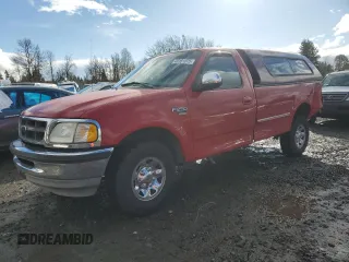 1998 Ford F-250 with VIN 2FTRF2762WCA90491, listed as a Copart auction lot 49181075 with 156,859 mi miles and Salvage title. Bid and sale history available at DreamBid. Image 1.