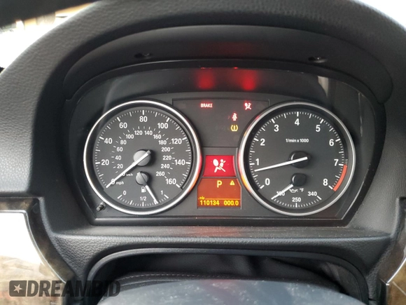 2008 BMW 3 Series 335xi with VIN WBAWC73578E064842, listed as a Copart auction lot 84751544 with 110,134 mi miles and Salvage Title. Bid and sale history available at carsss.com. Image 9.