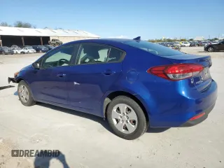 2017 Kia Forte LX with VIN 3KPFK4A70HE080863, listed as a Copart auction lot 85850544 with 37,688 mi miles and Salvage Title. Bid and sale history available at carsss.com. Image 2.