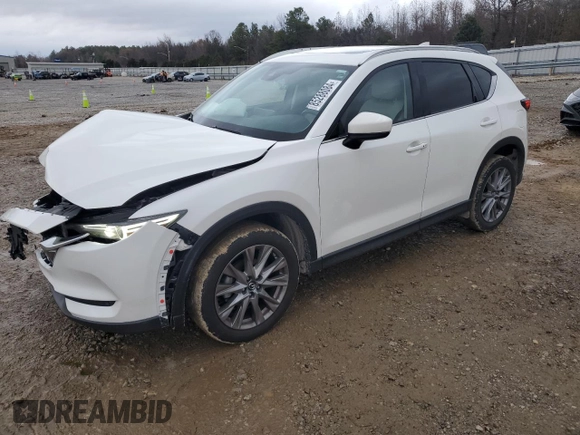 2021 Mazda CX-5 Grand Touring with VIN JM3KFADM9M0418578, listed as a Copart auction lot 85288084 with 37,861 mi miles and Salvage Title. Bid and sale history available at carsss.com. Image 1.