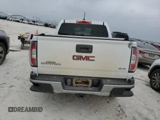 2015 GMC Canyon 2WD SLE with VIN 1GTG5BE31F1227070, listed as a Copart auction lot 51337865 with 49,394 mi miles and Salvage Title. Bid and sale history available at DreamBid. Image 6.