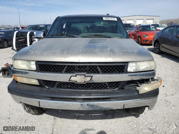 2002 Chevrolet Silverado 1500 LS with VIN 1GCEK19T82E265855, listed as a Copart auction lot 50061015 with 0 mi miles and Non Repairable. Bid and sale history available at carsss.com. Image 5.