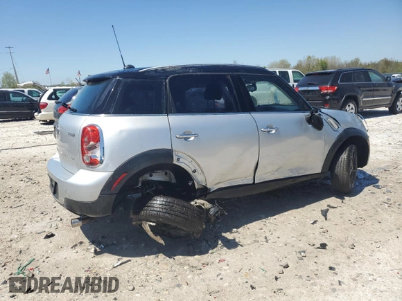 2014 MINI Countryman with VIN WMWZB3C53EWR38893, listed as a Copart auction lot 55091415 with 61,815 mi miles and Non Repairable. Bid and sale history available at DreamBid. Image 3.